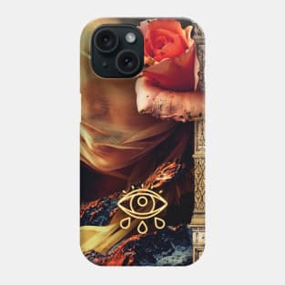 gardens within, part I – the heart of a rose Phone Case