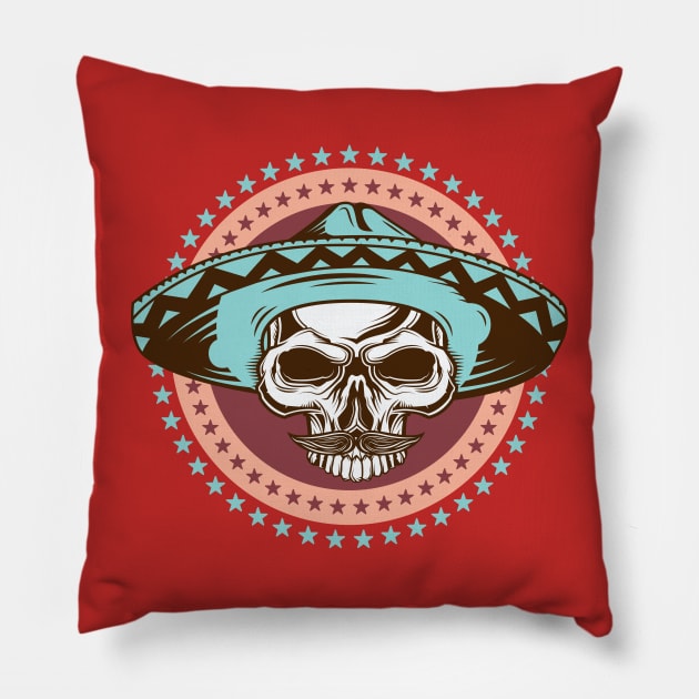 Mexican Pride Pillow by Verboten