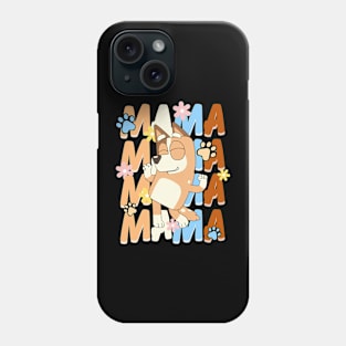 Bluey mama Phone Case