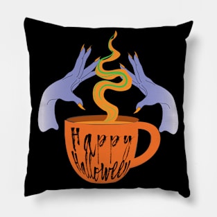 Witches Hands Halloween Pillow