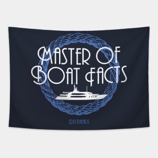 Master of Boat Facts Tapestry