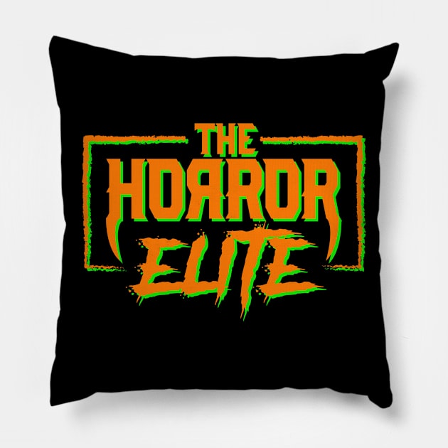 The Horror Elite Pillow by Awesome AG Designs