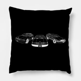 b-body dark shirt design Pillow