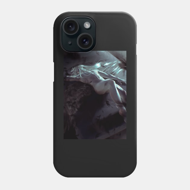 Sephiroth sleeping Phone Case by Saoghal