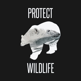 Protect wildlife - polar bear T-Shirt