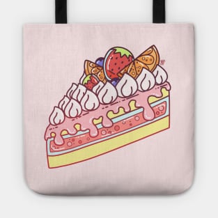 Glass Cake Slice Tote