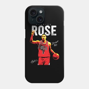 Derrick Rose Graphic Tee Phone Case