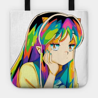 Urusei Yatsura pop art Tote