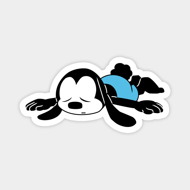 Sleepy Oswald Magnet by NoirPineapple
