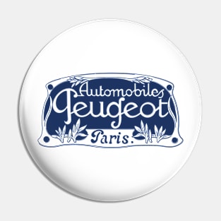 Vintage Automobiles Peugeot Logo Pin