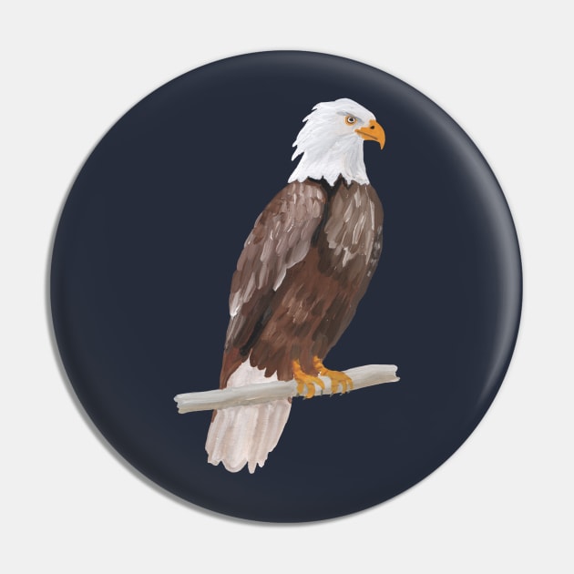 Bald Eagle Pin by Das Brooklyn