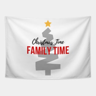 Christmas Time, Family Time Tapestry