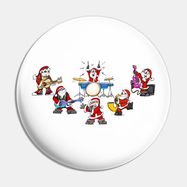 Santa Band Pin by Creativelyhamish