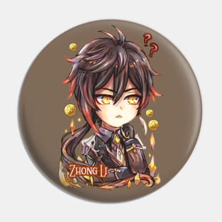 Genshin Impact Zhong Li no money Pin