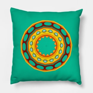 Minimalist Color Wheel Pillow