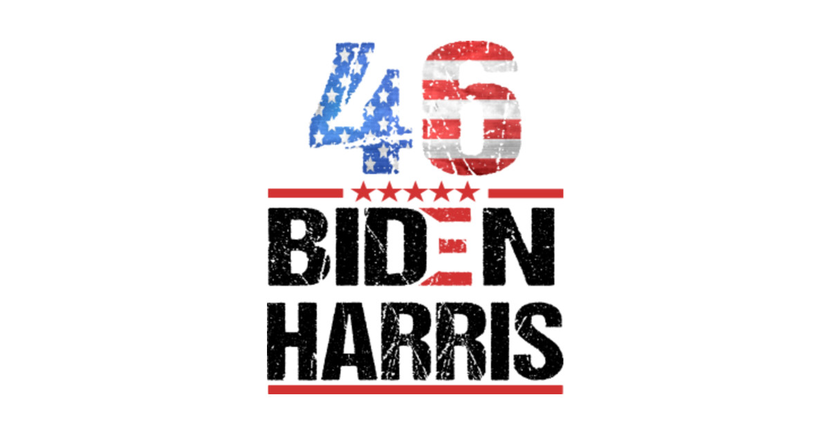 46 biden harris - 46 Biden Harris - Kids T-Shirt | TeePublic