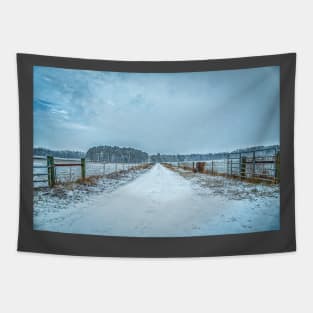 January Snow Day Tapestry