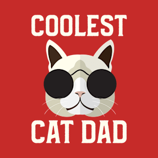 Coolest Cat Dad T-Shirt