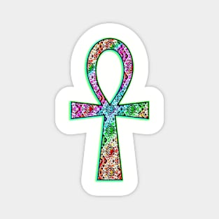 Ankh Psychedelic Magnet