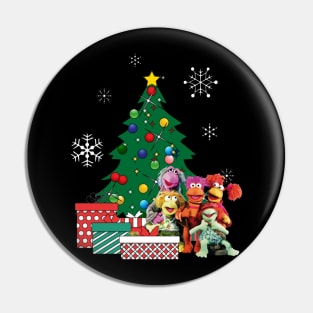 Fraggle Rock Around The Christmas Tree Pin