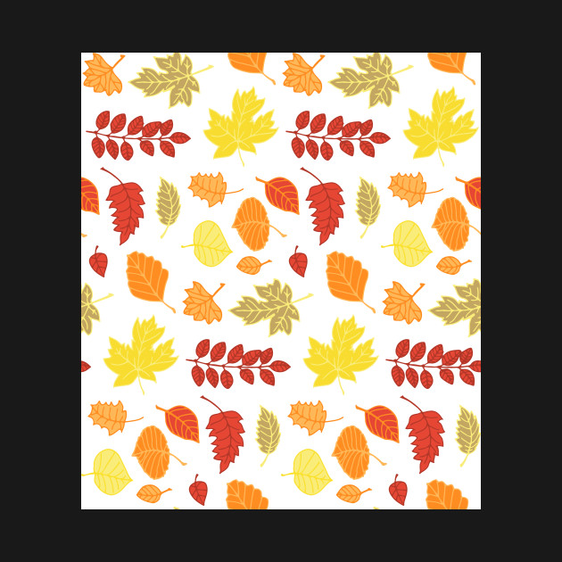 Disover Colorful autumn pattern - Autumn Leaves - T-Shirt