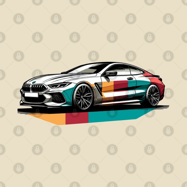 BMW M8 by Vehicles-Art