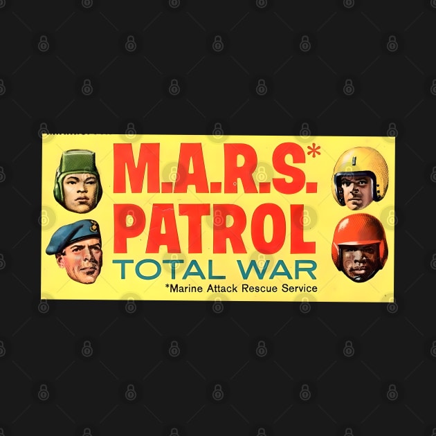 M.A.R.S. Patrol - Total War Gold Key 1960s by Desert Owl Designs