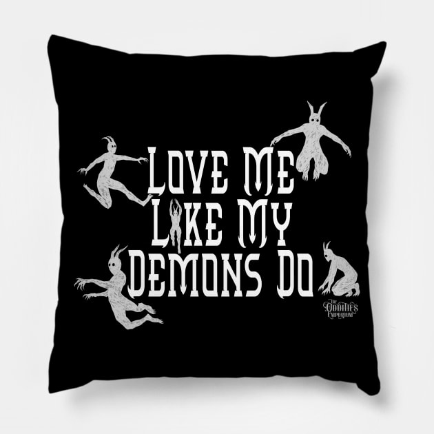 The Gordy Collections: Love Demons Pillow by KimbraSwain