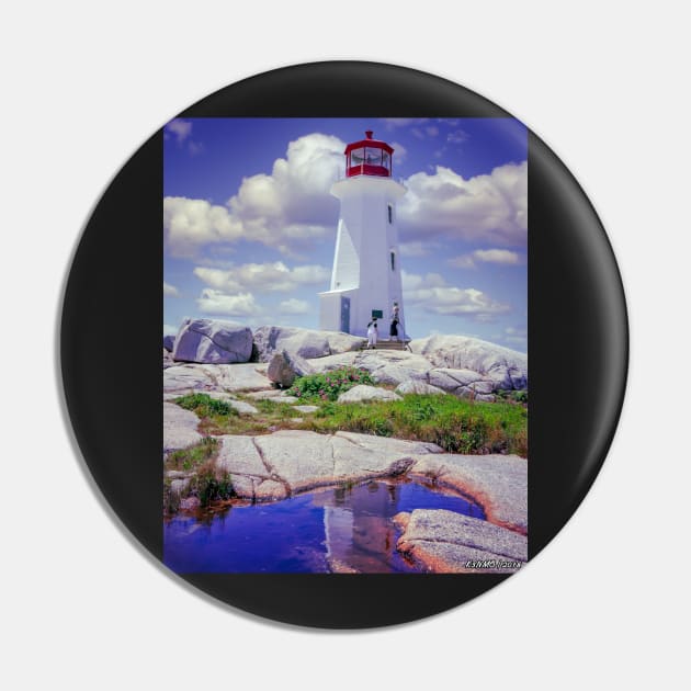 Peggy's Cove Lighthouse Pin by kenmo