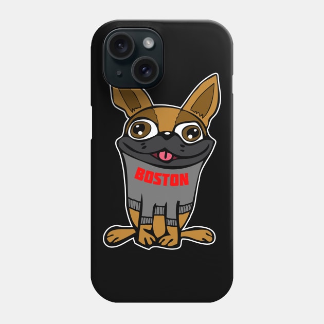 Boston Terrier #1 Phone Case by RockettGraph1cs