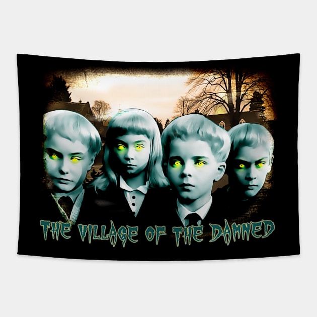 The Village Of The Damned Tapestry by HellwoodOutfitters