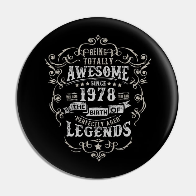 Vintage 1978 The Birth of Legends Being Totally Pin by semprebummer7