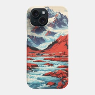 Alaska United States of America Tourism Vintage Poster Phone Case