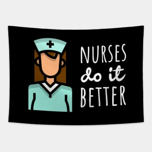 Nurses Do It Better Tapestry