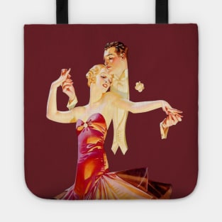 Ballroom Dancing Art Deco Vintage Jazz Age Dancer Gift Tote