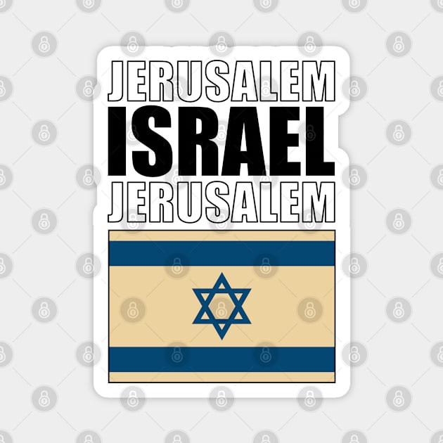 Flag of Israel Magnet by KewaleeTee