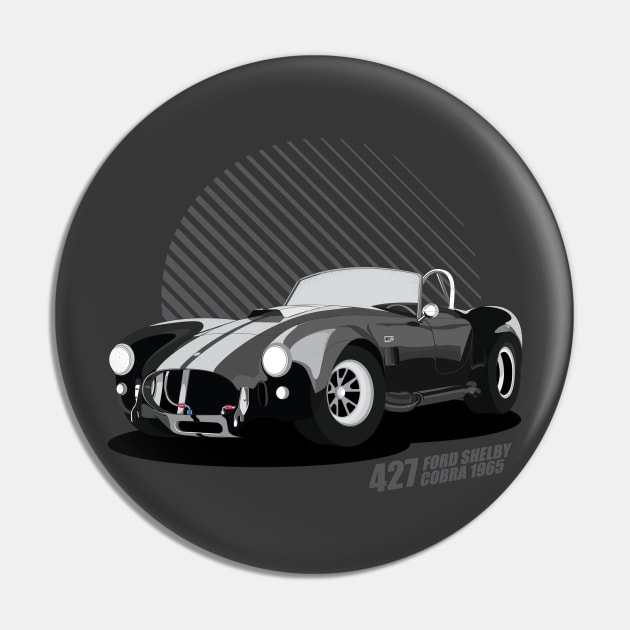 Classic Car Ford Shelby Cobra Pin by Aldebaran