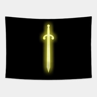 Spiritual Weapon (Yellow Sword) Tapestry