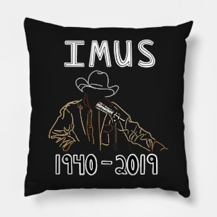 RIP Don Imus Tribute 1940 - 2019 Pillow