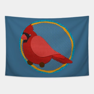 Paper Craft Cardinal Tapestry