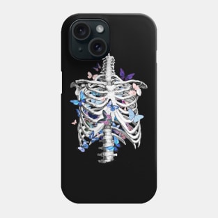 Rib Cage Floral 2 Phone Case