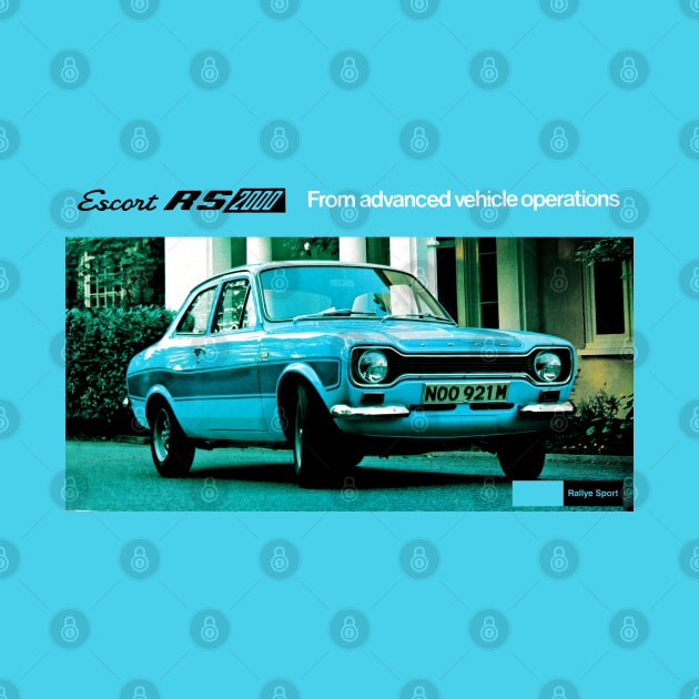 1973 FORD ESCORT - brochure by Throwback Motors