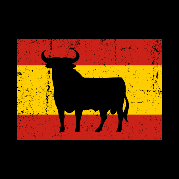 Bandera de España - Toro de Osborne by verde