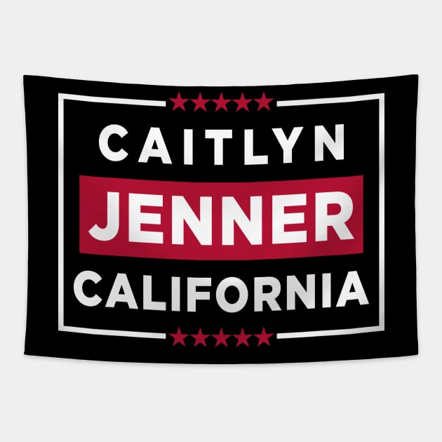 Caitlyn Jenner for California Governor Tapestry by rsclvisual