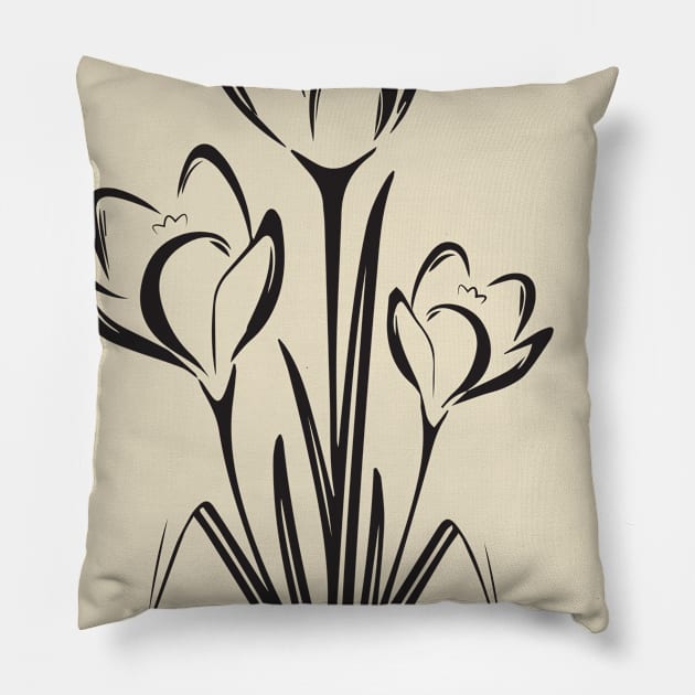 enjoy the silence Pillow by archila