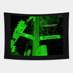 Boren Avenue & Broadway DARK FOREST Seattle Washington by Mistah Wilson Photography Tapestry