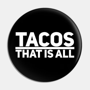 Tacos Pin