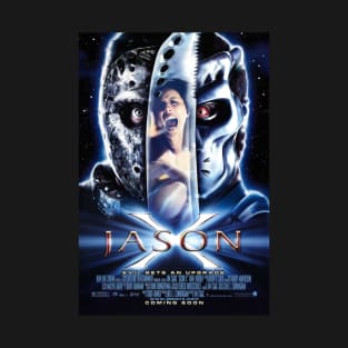 Jason X Movie Poster T-Shirt