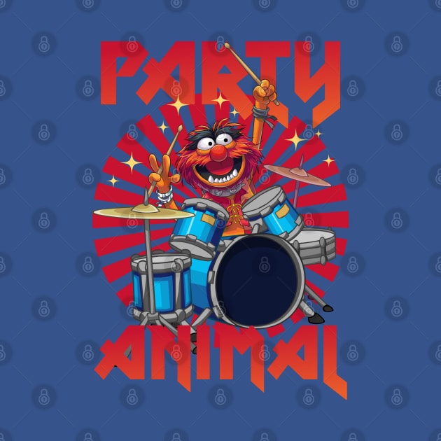 Party The Muppets Show - Drummer by Polos