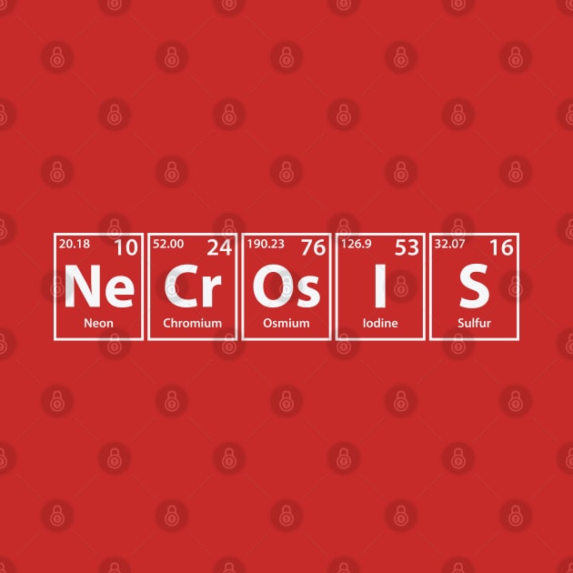 Necrosis (Ne-Cr-Os-I-S) Periodic Elements Spelling by cerebrands